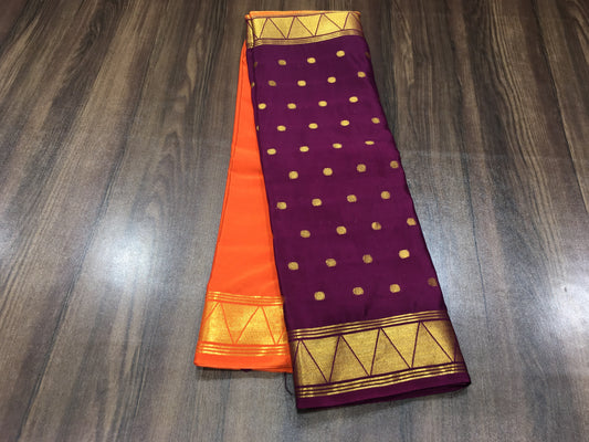 Semi Mysore Crape Silk