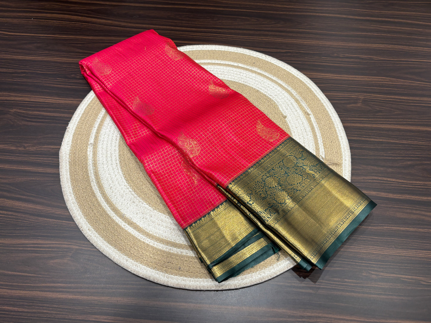 Semi Kanchipuram silk