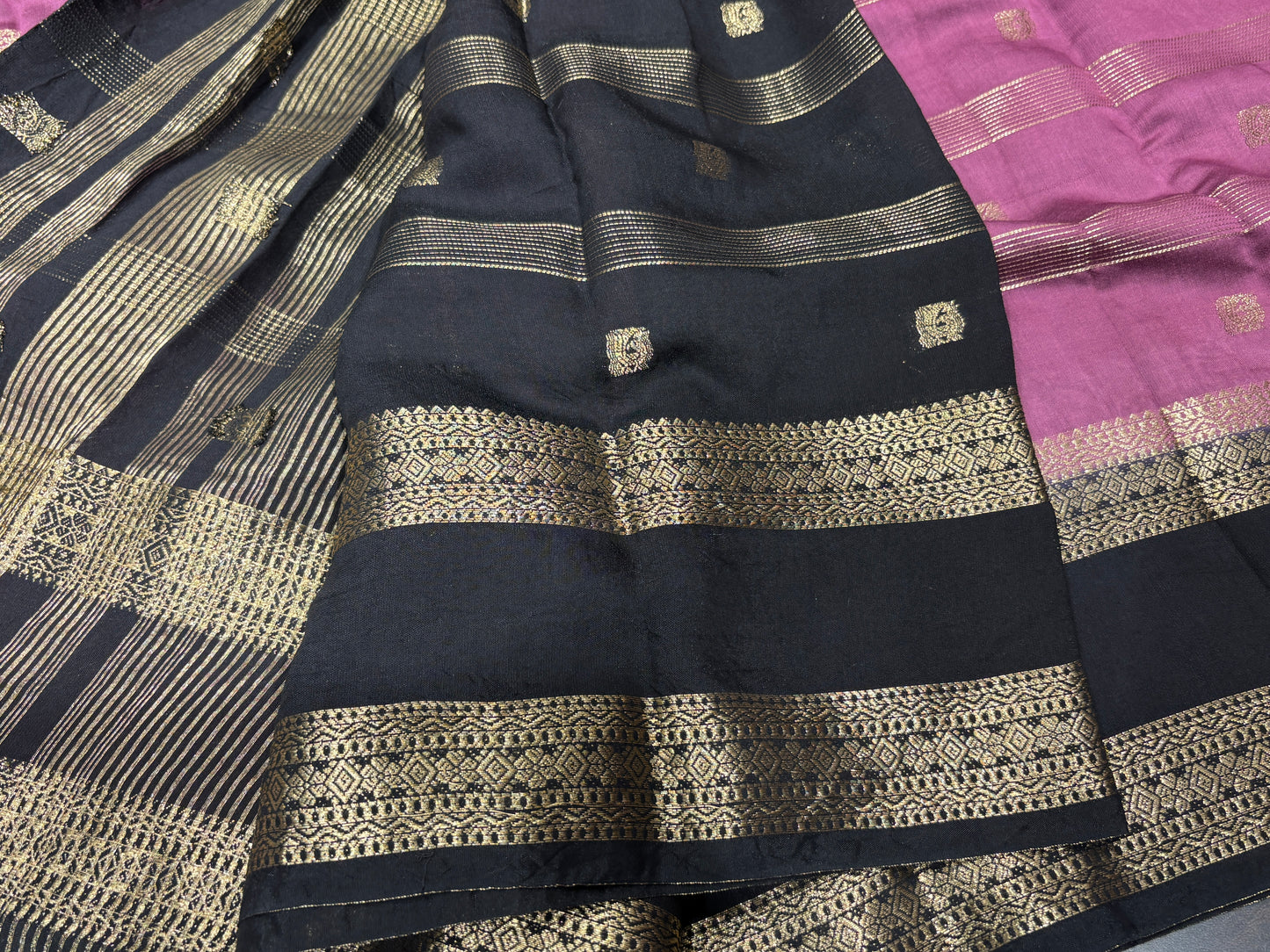 Semi Mysore crape