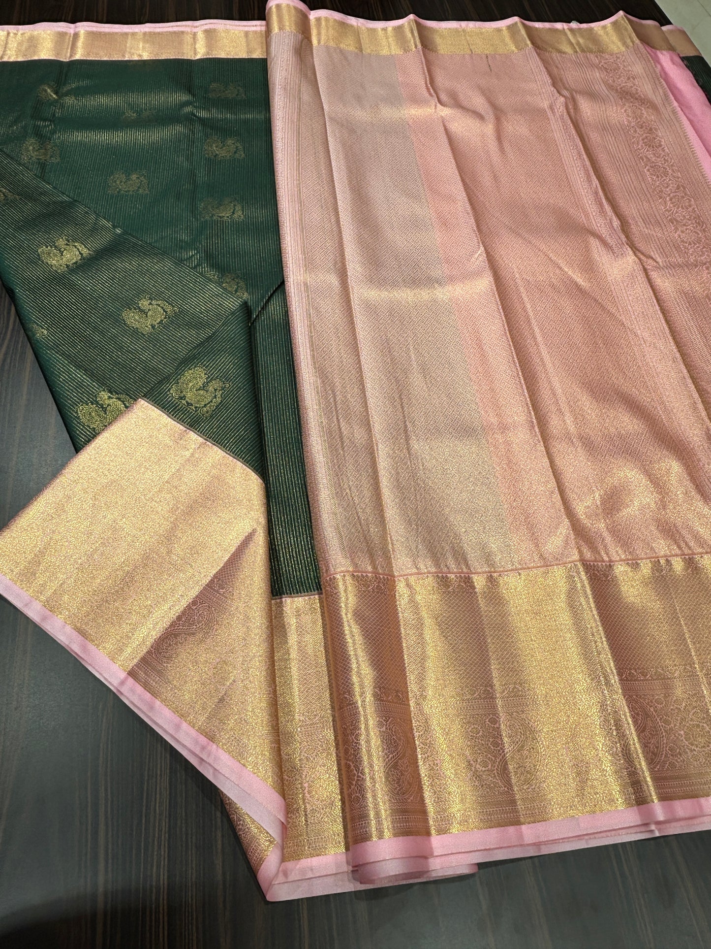 Semi Kanchipuram silk