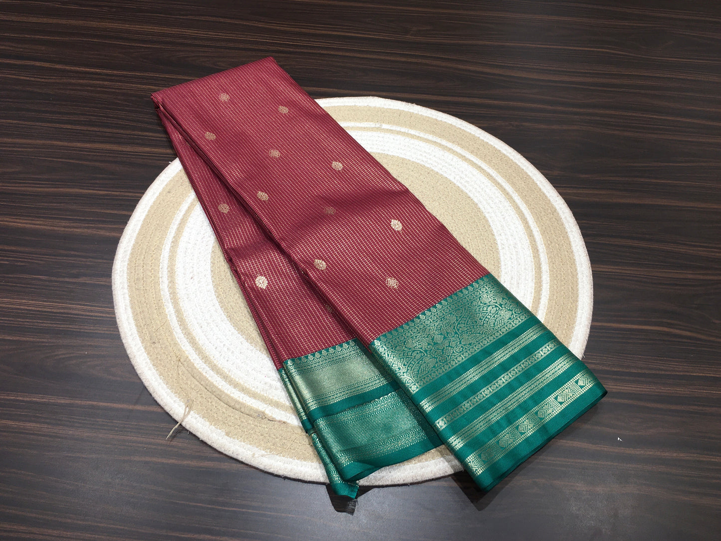 Semi Kanchipuram silk