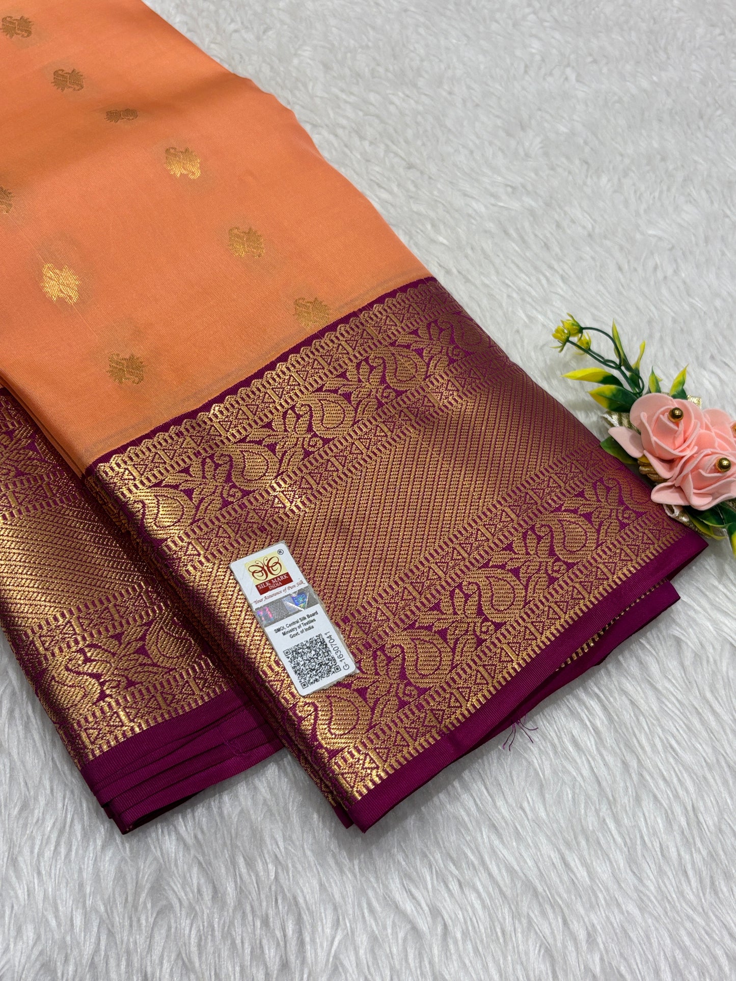 Pure Kanchipuram silk