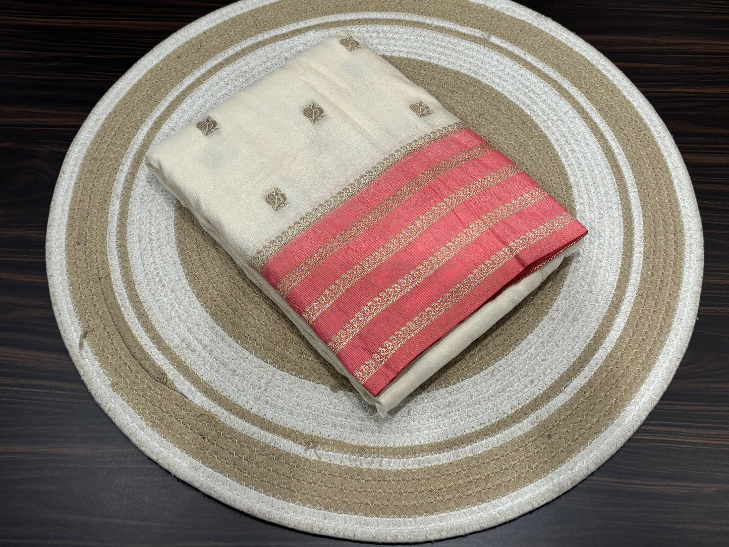 Soft crape saree
