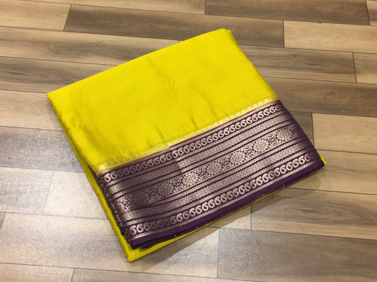 Semi Mysore crape silk