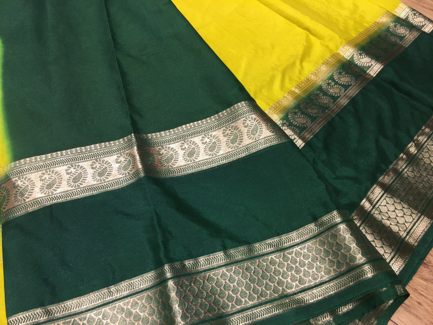 Semi Mysore Crape Silk