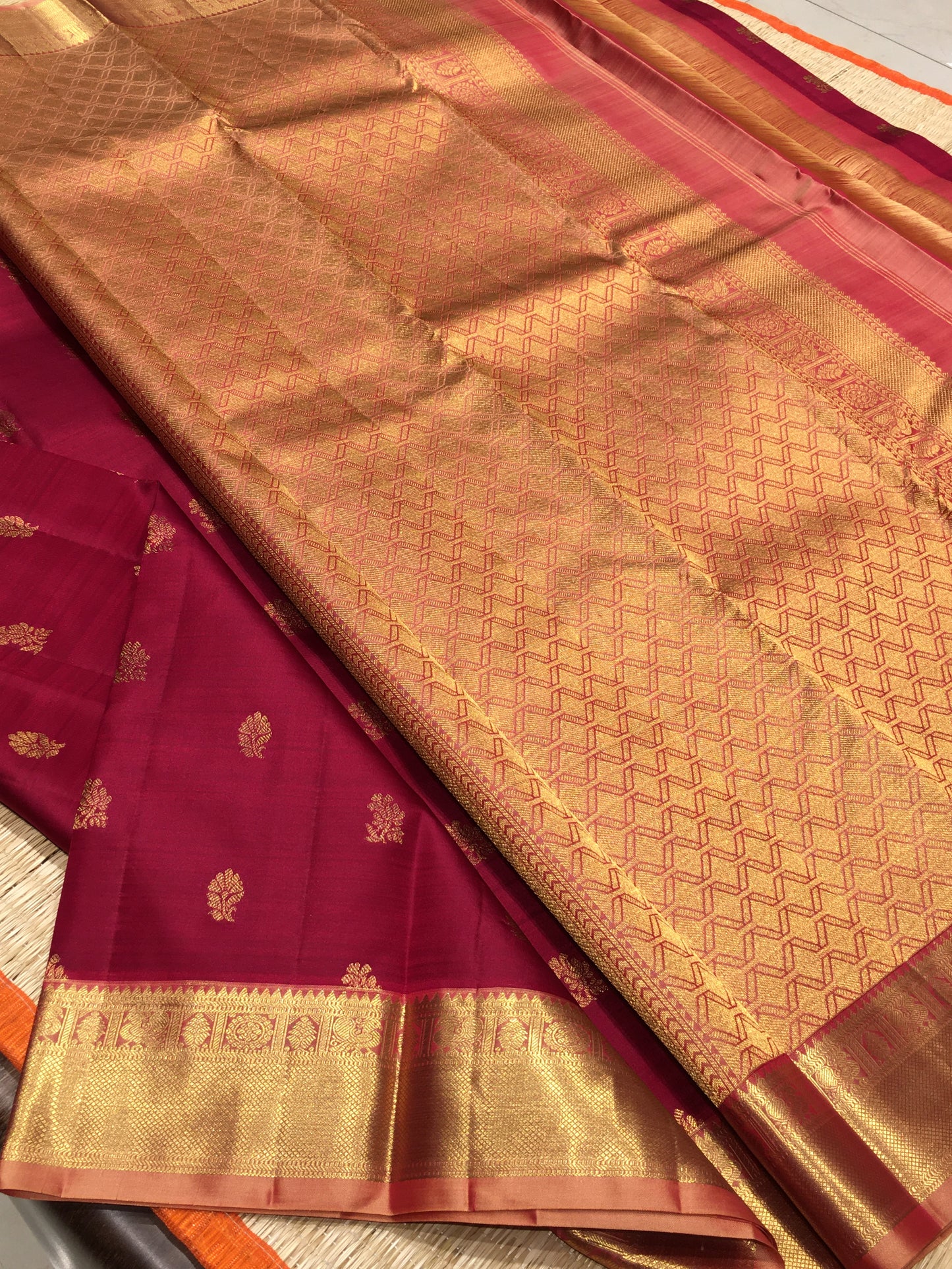 Pure Kanchipuram silk