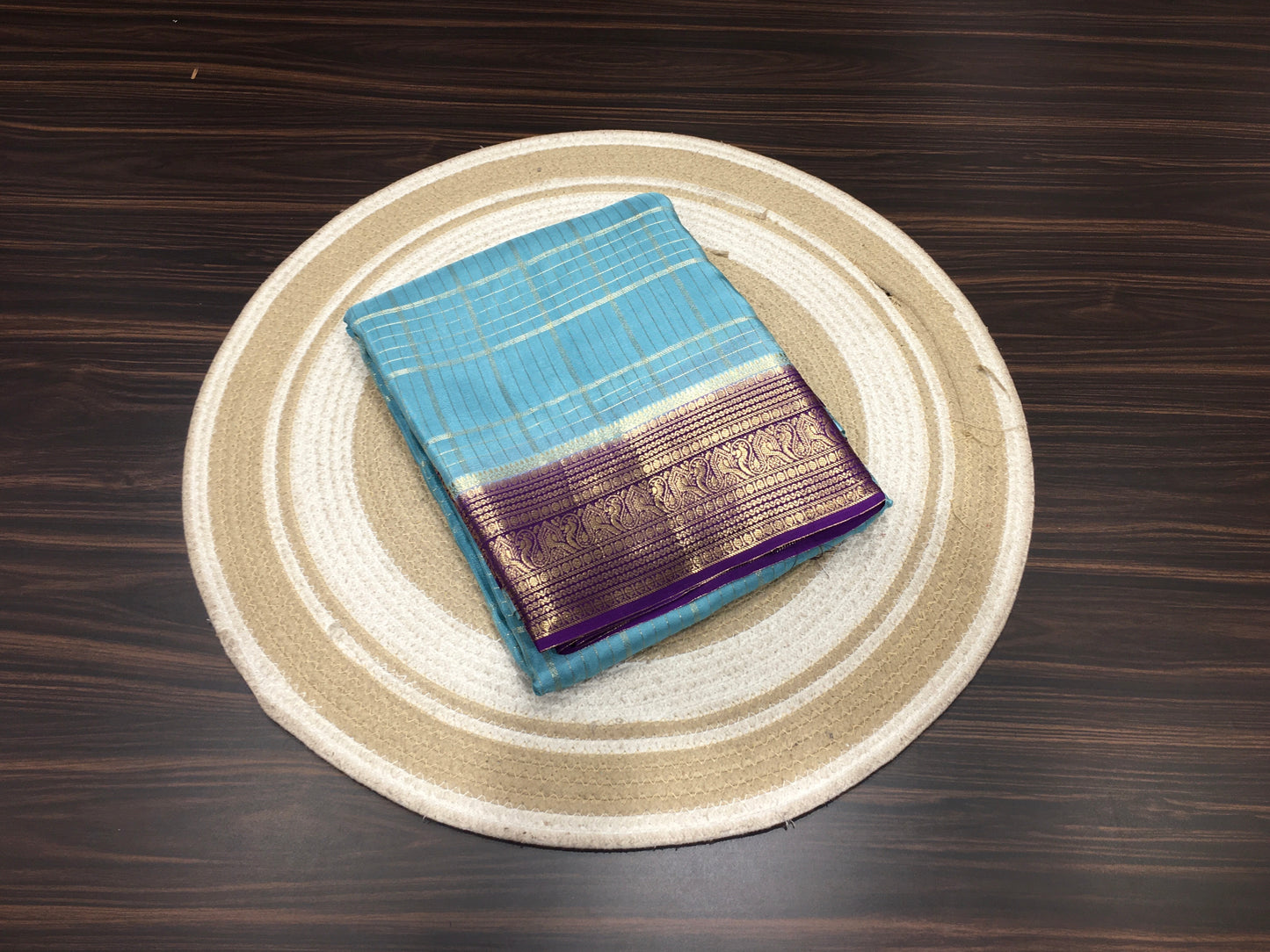 Semi Mysore Crape Silk