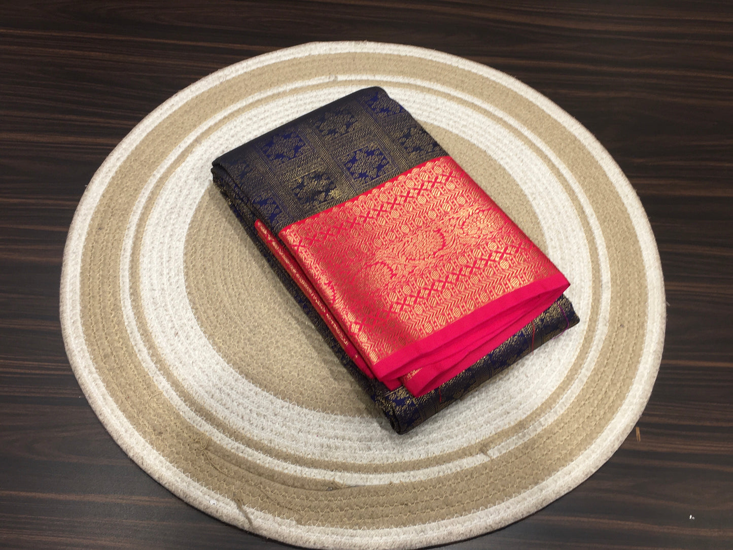 Semi Kanchipuram silk