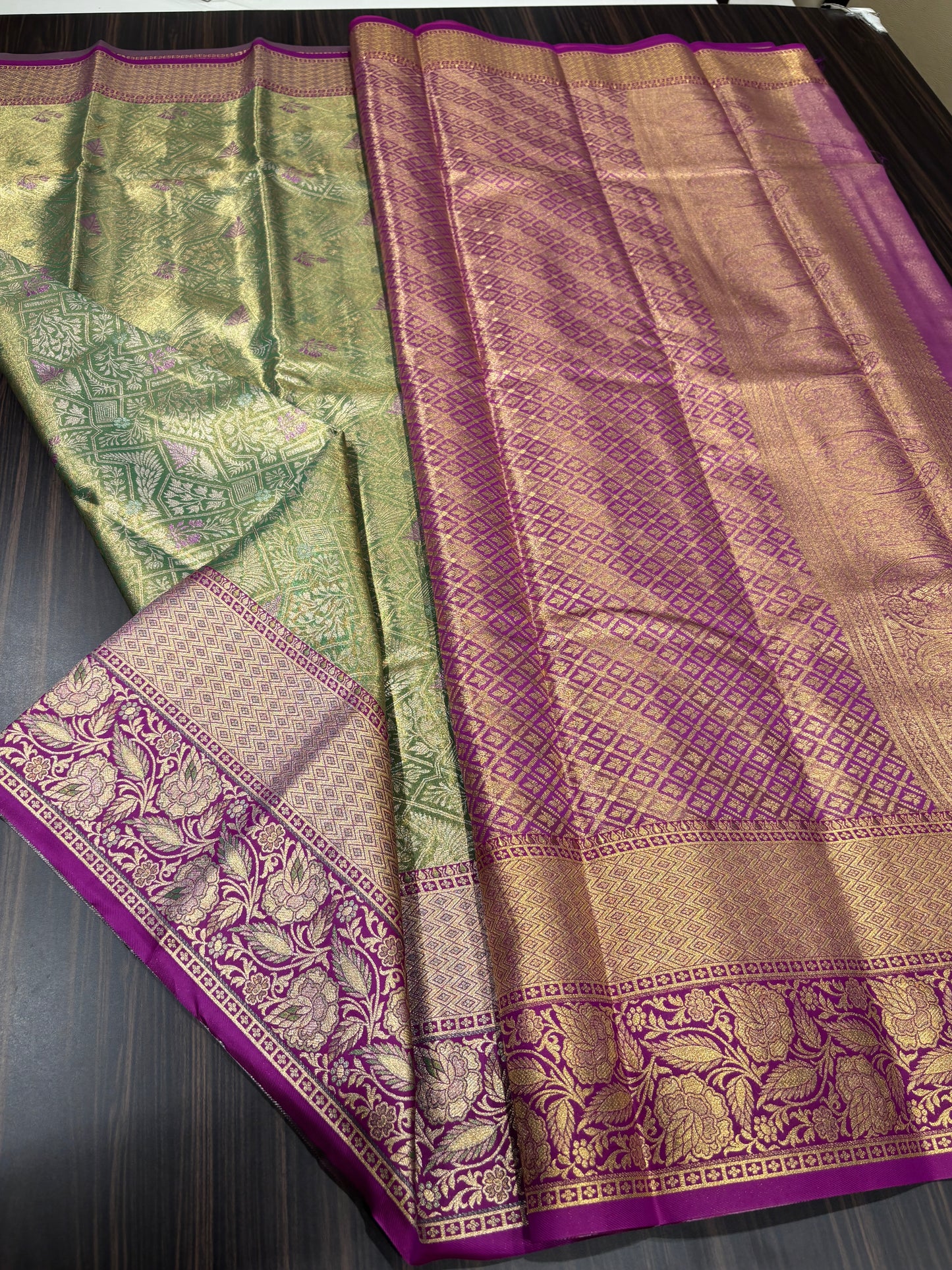 Semi Kanchipuram tissue