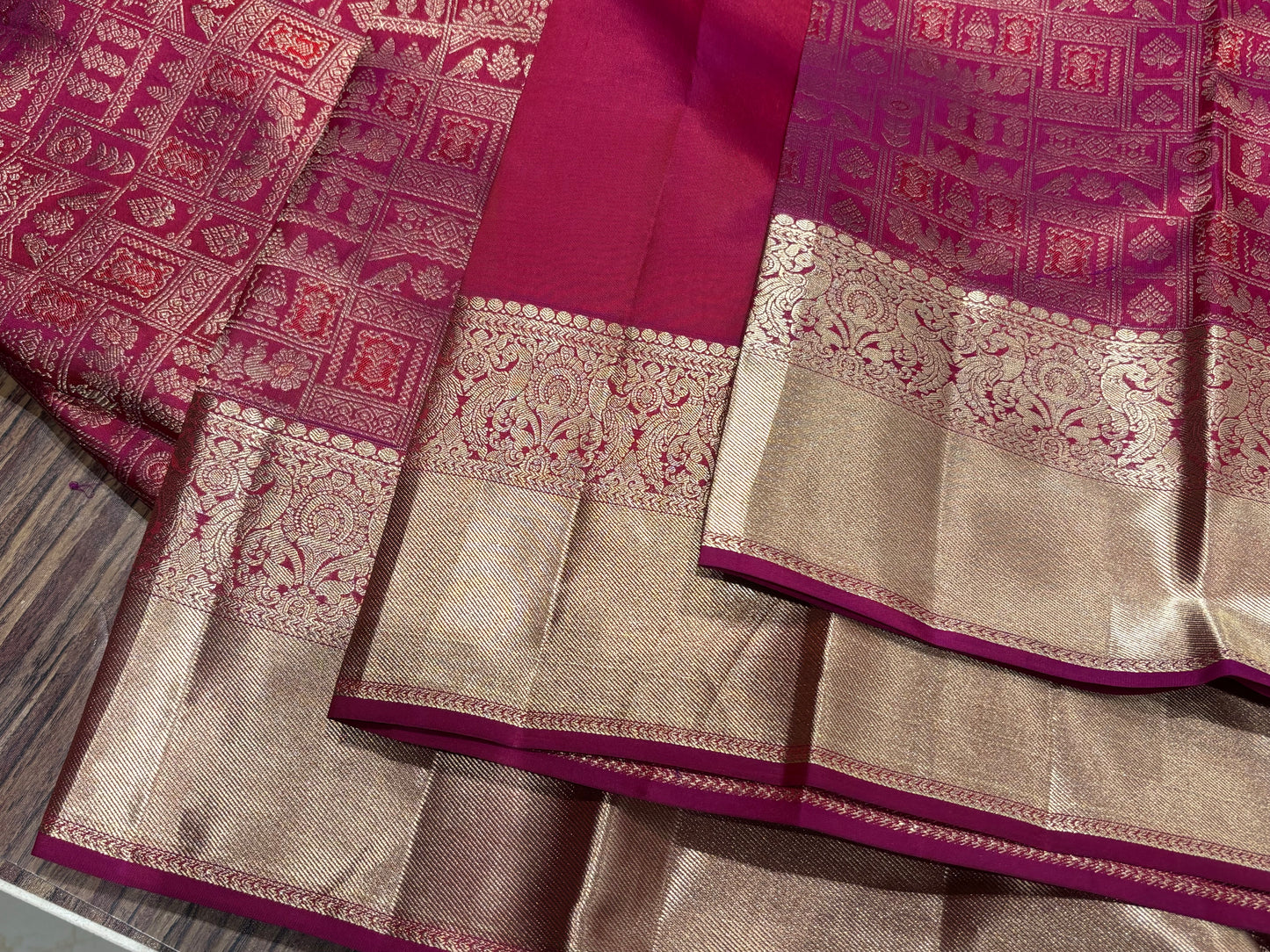 Pure Kanchipuram Broced Silk