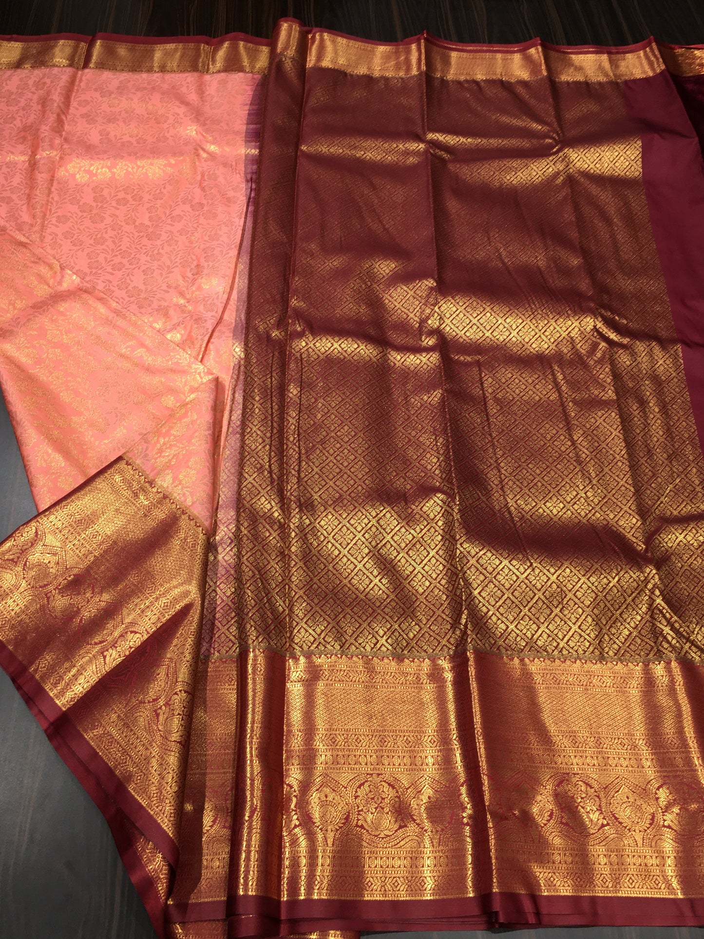 Semi Kanchipuram silk
