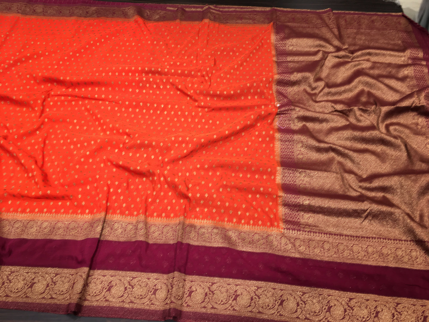 Chiffon georgette saree