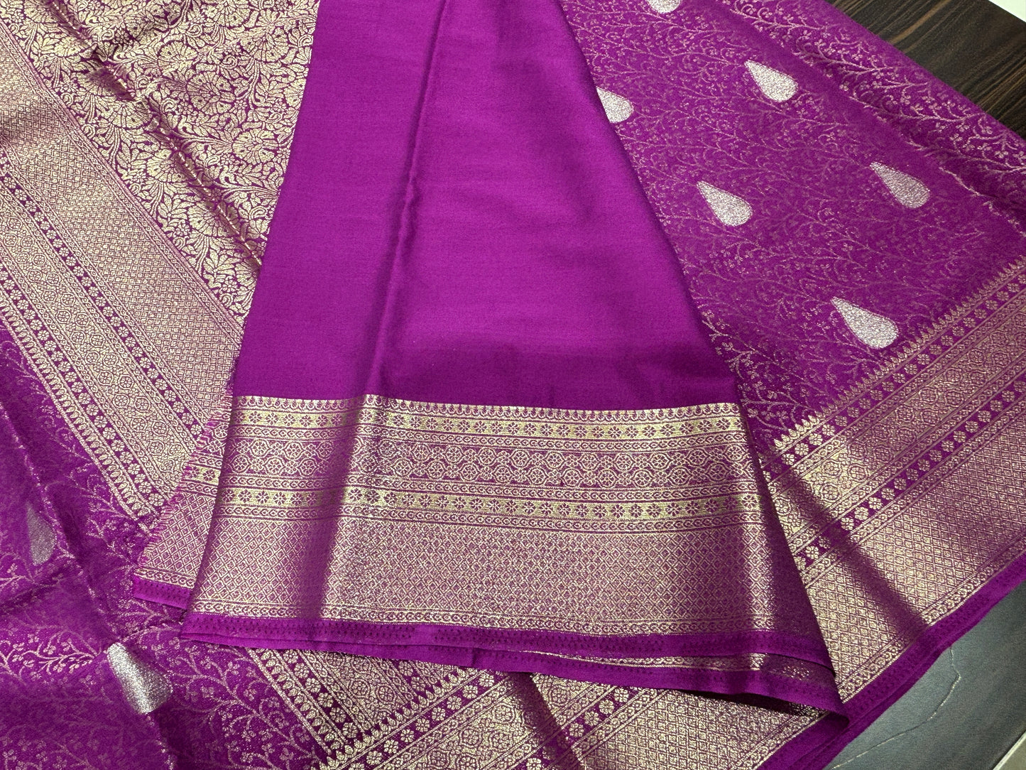 Chiffon georgette saree