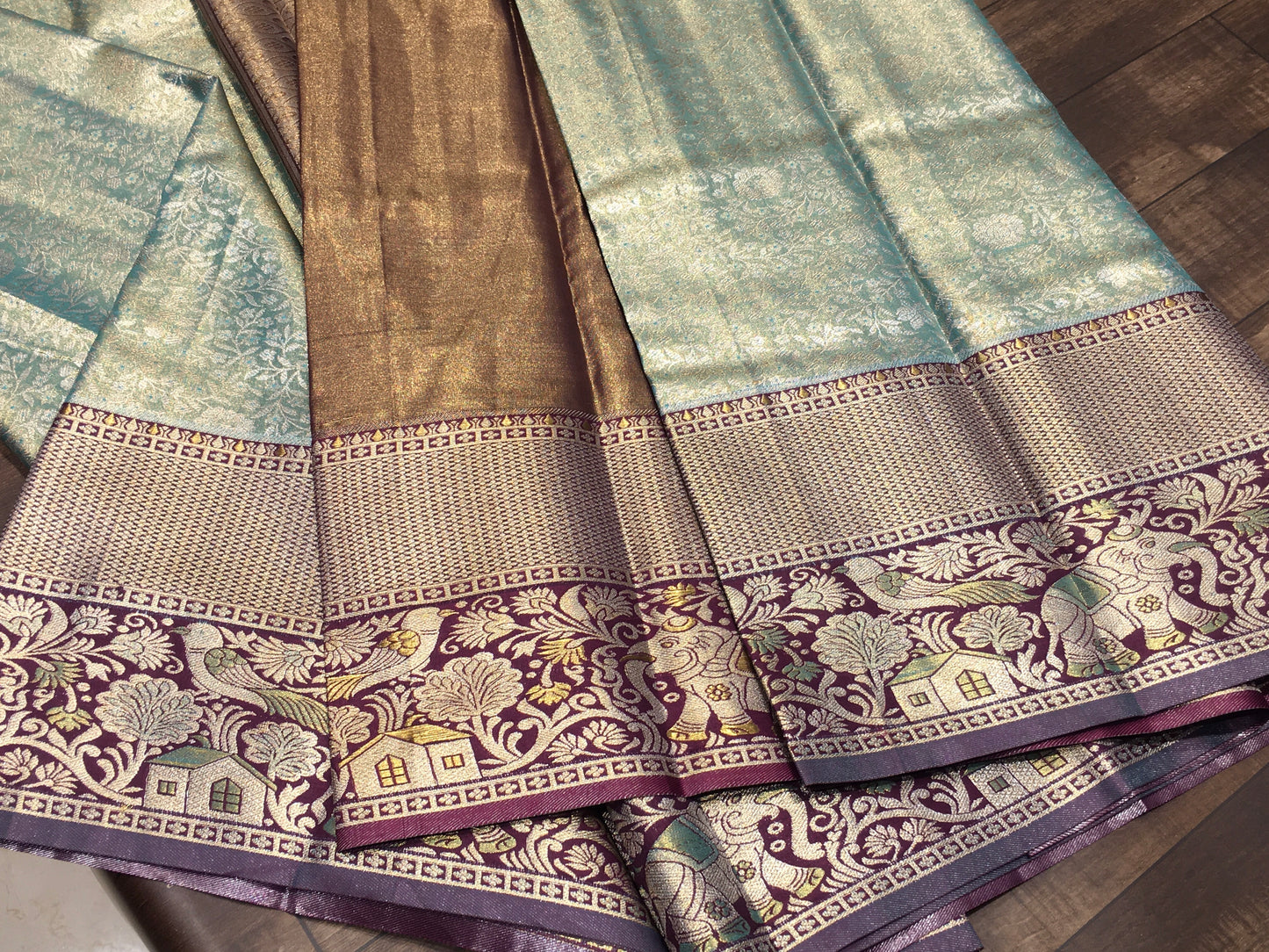 Semi Kanchipuram Tissue