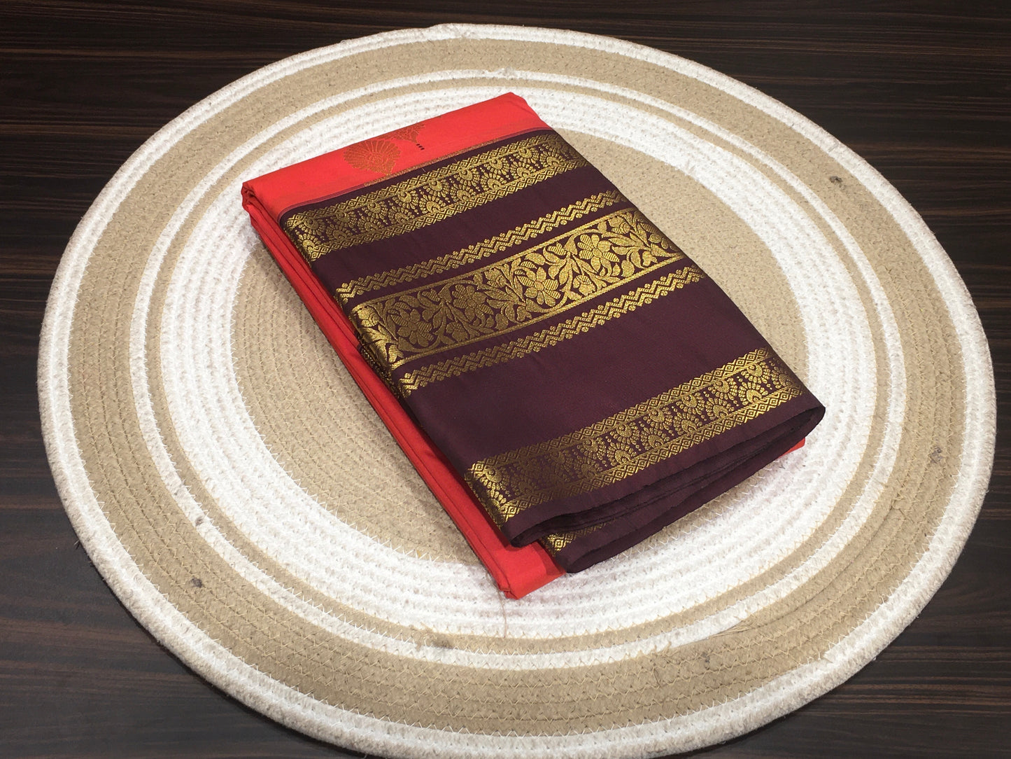 Semi Kanchipuram silk