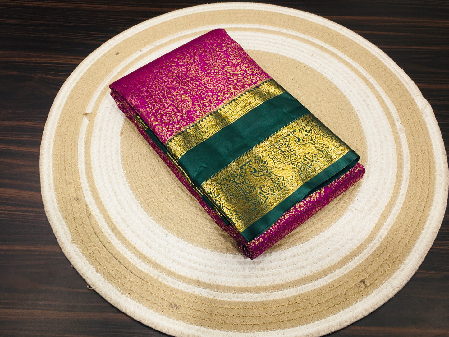 Semi Kanchipuram silk