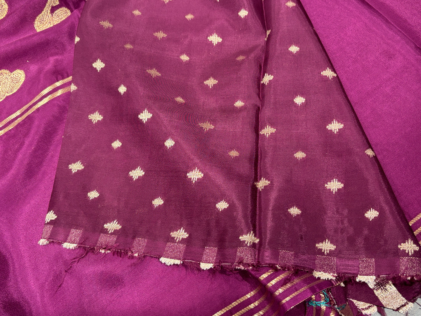 Semi Mysore crape