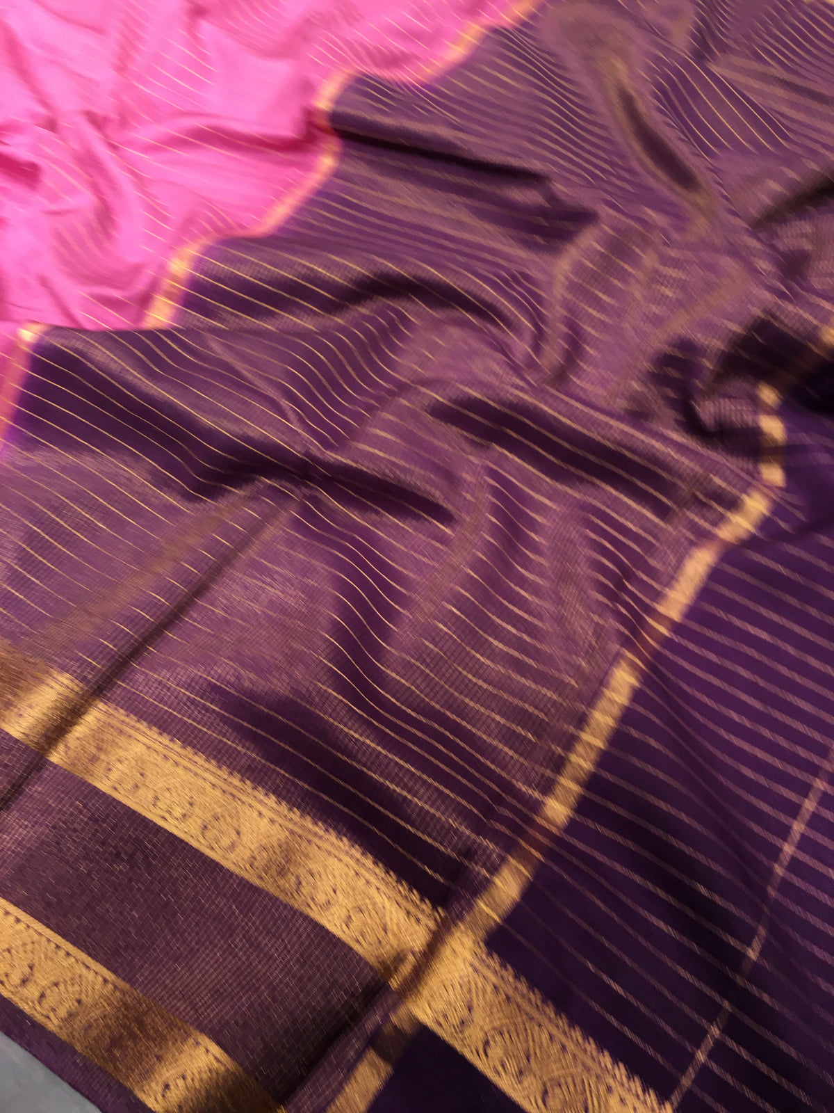 Semi Mysore Crape Silk