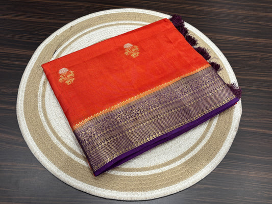 Soft tussar saree