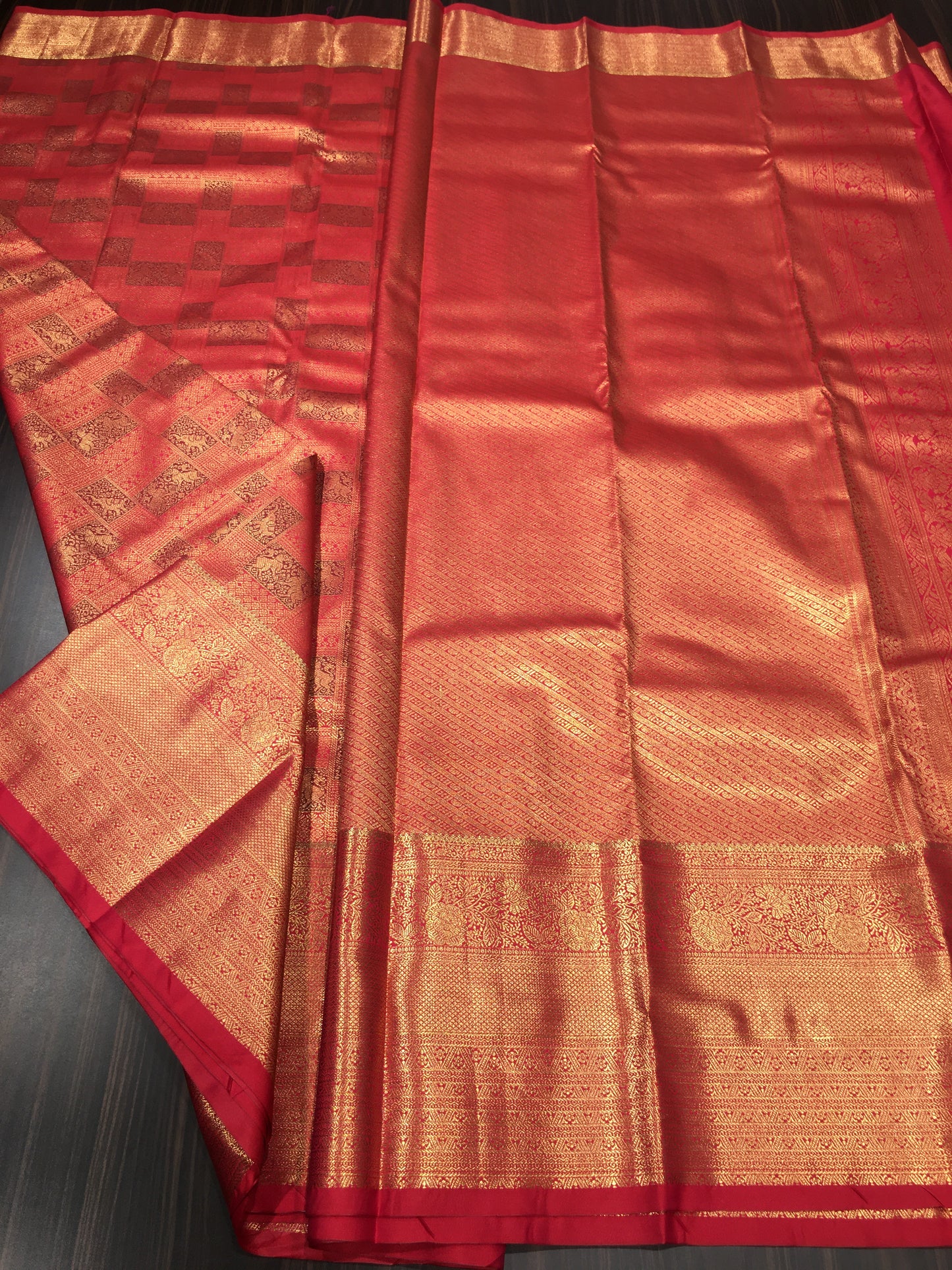 Semi Kanchipuram silk