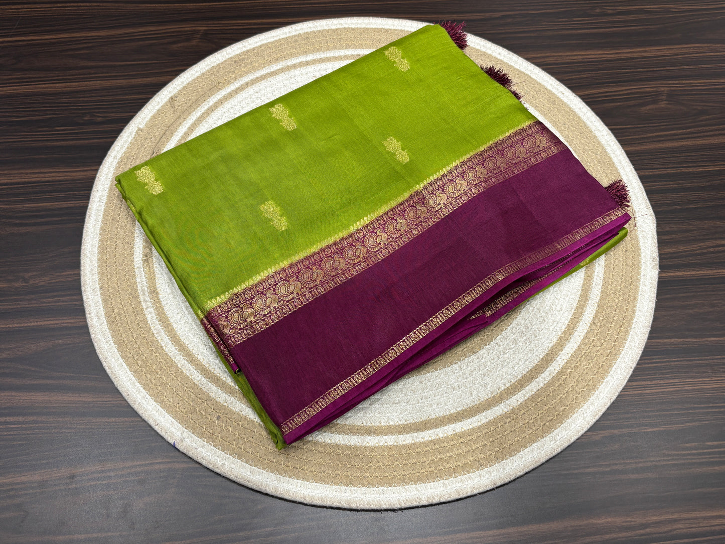 Soft tussar saree