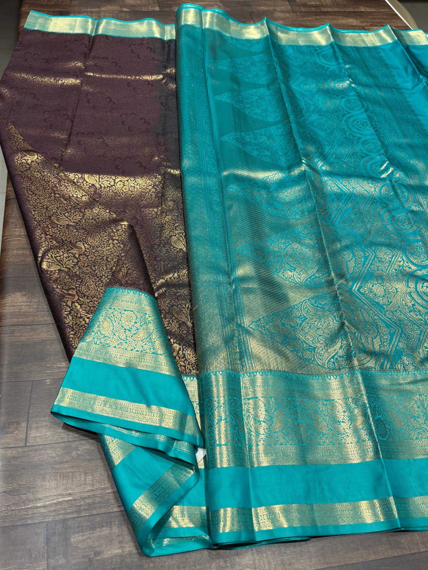 Semi Kanchipuram silk