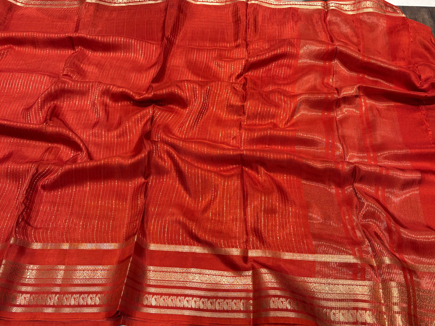 Semi Mysore Crape Silk