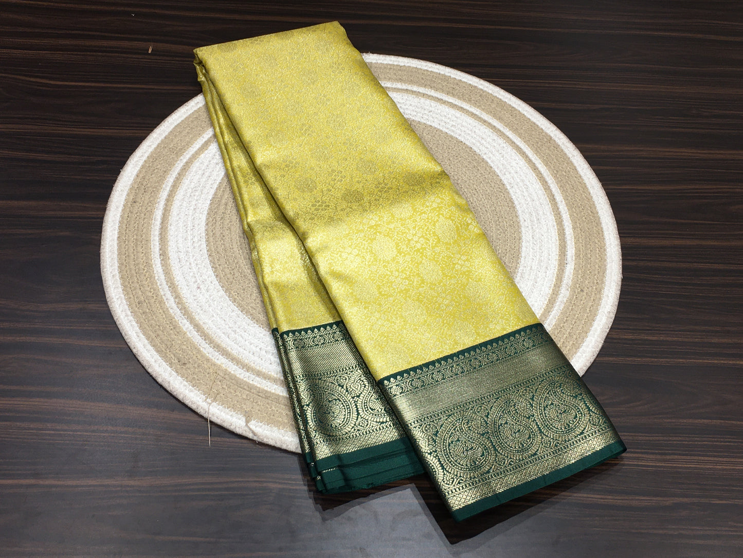 Semi Kanchipuram silk