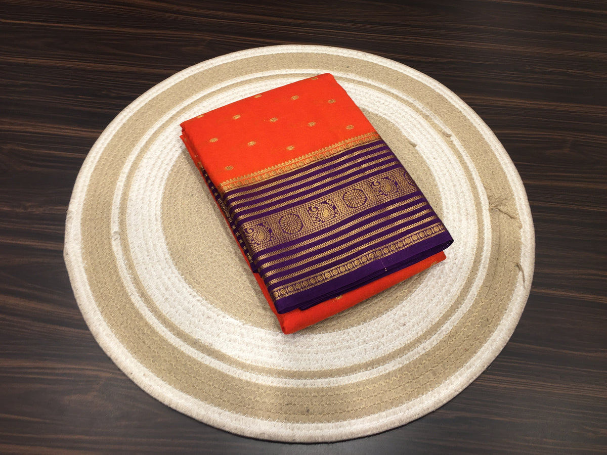 Semi Mysore Crape Silk