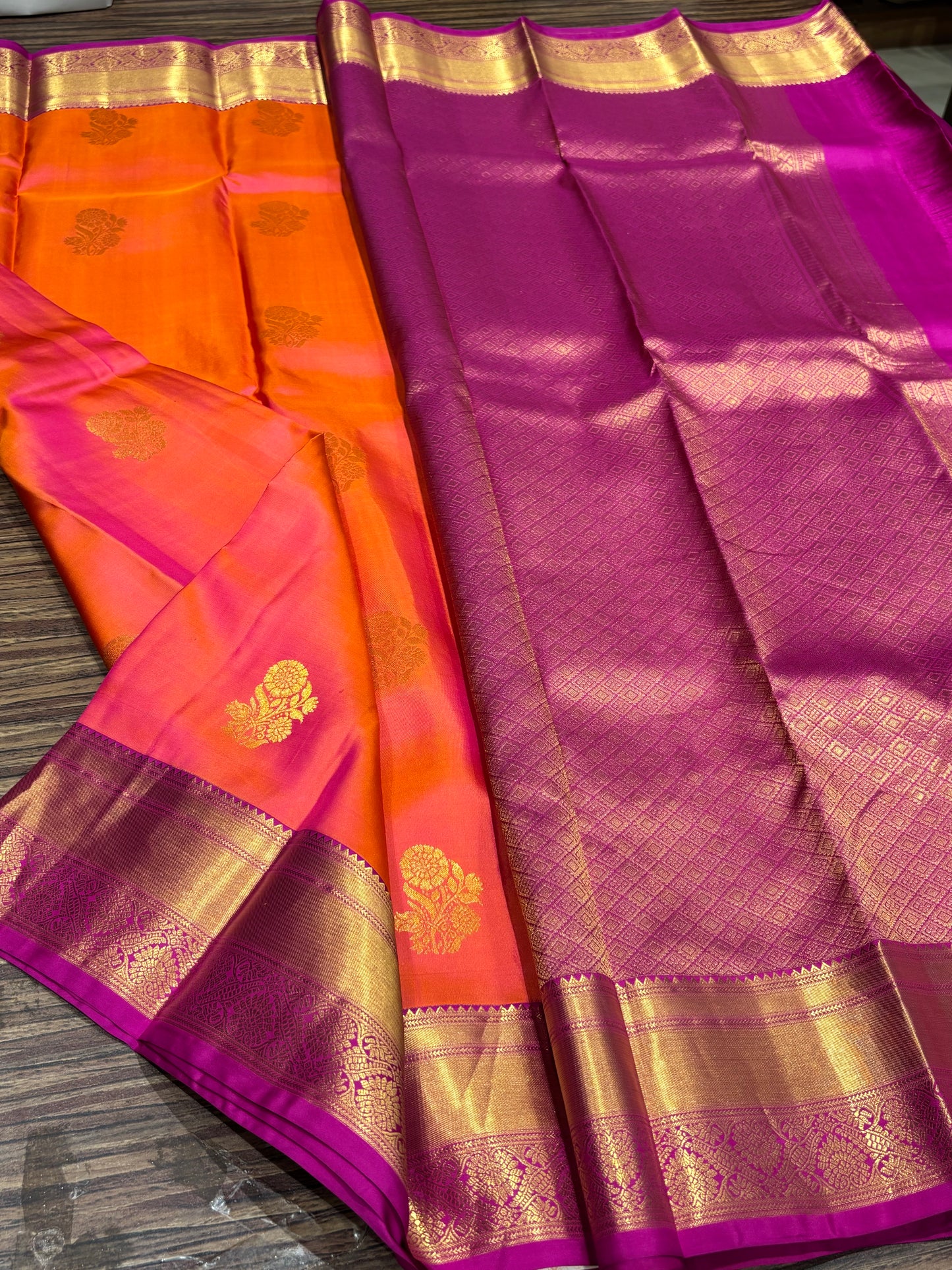 Pure Kanchipuram silk