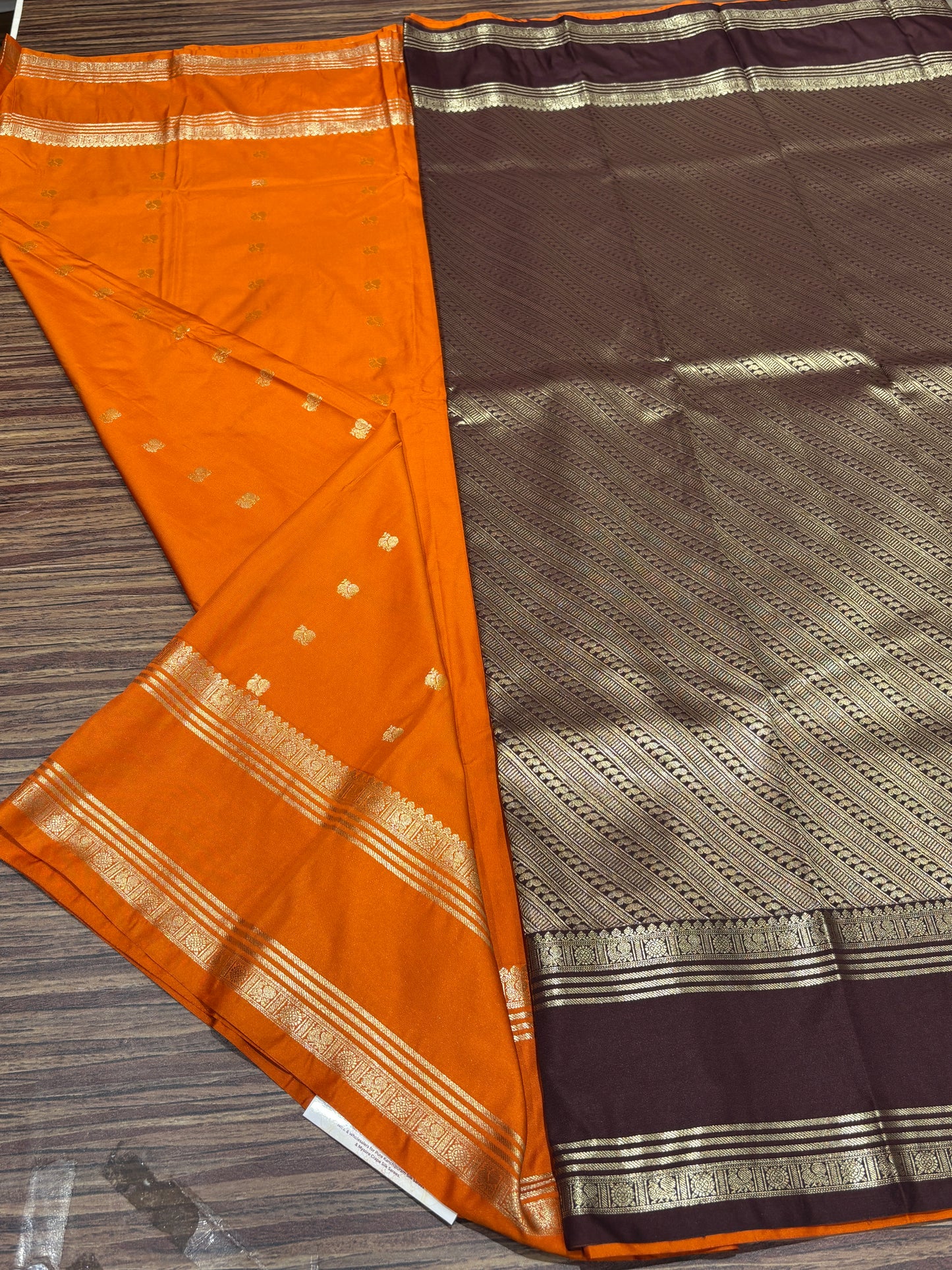 Semi Kanchipuram silk