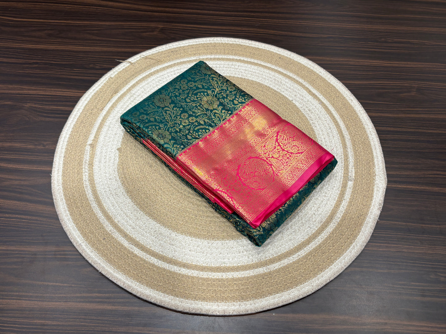 Semi Kanchipuram silk