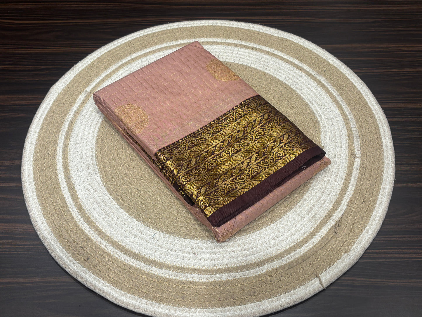 Semi Kanchipuram silk