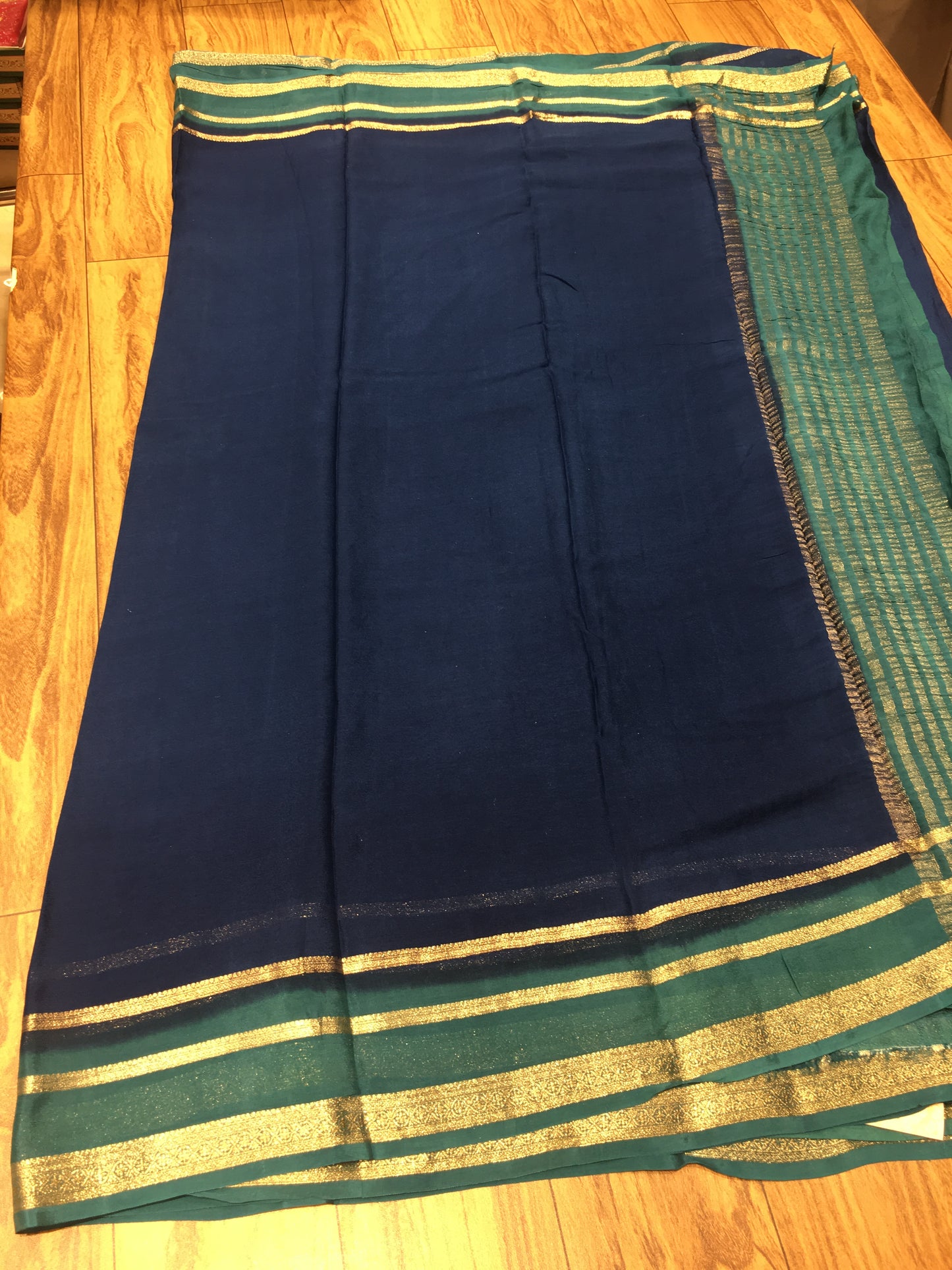 Semi Mysore Crape Silk