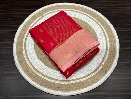 Chiffon georgette saree