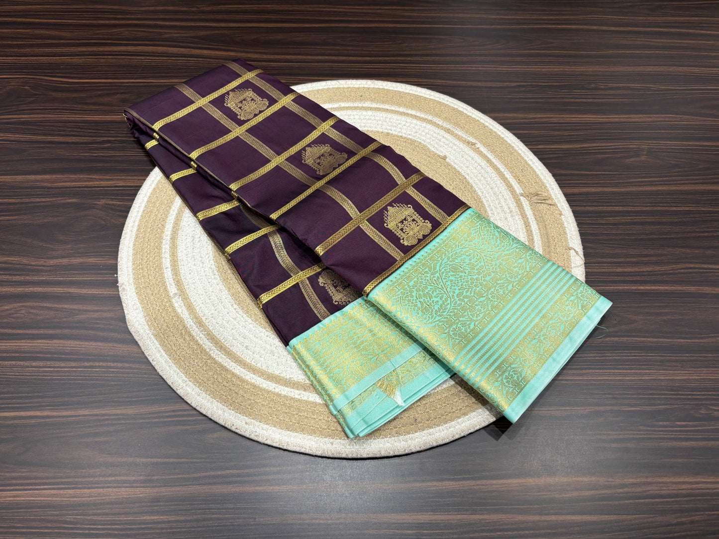 Semi Kanchipuram silk