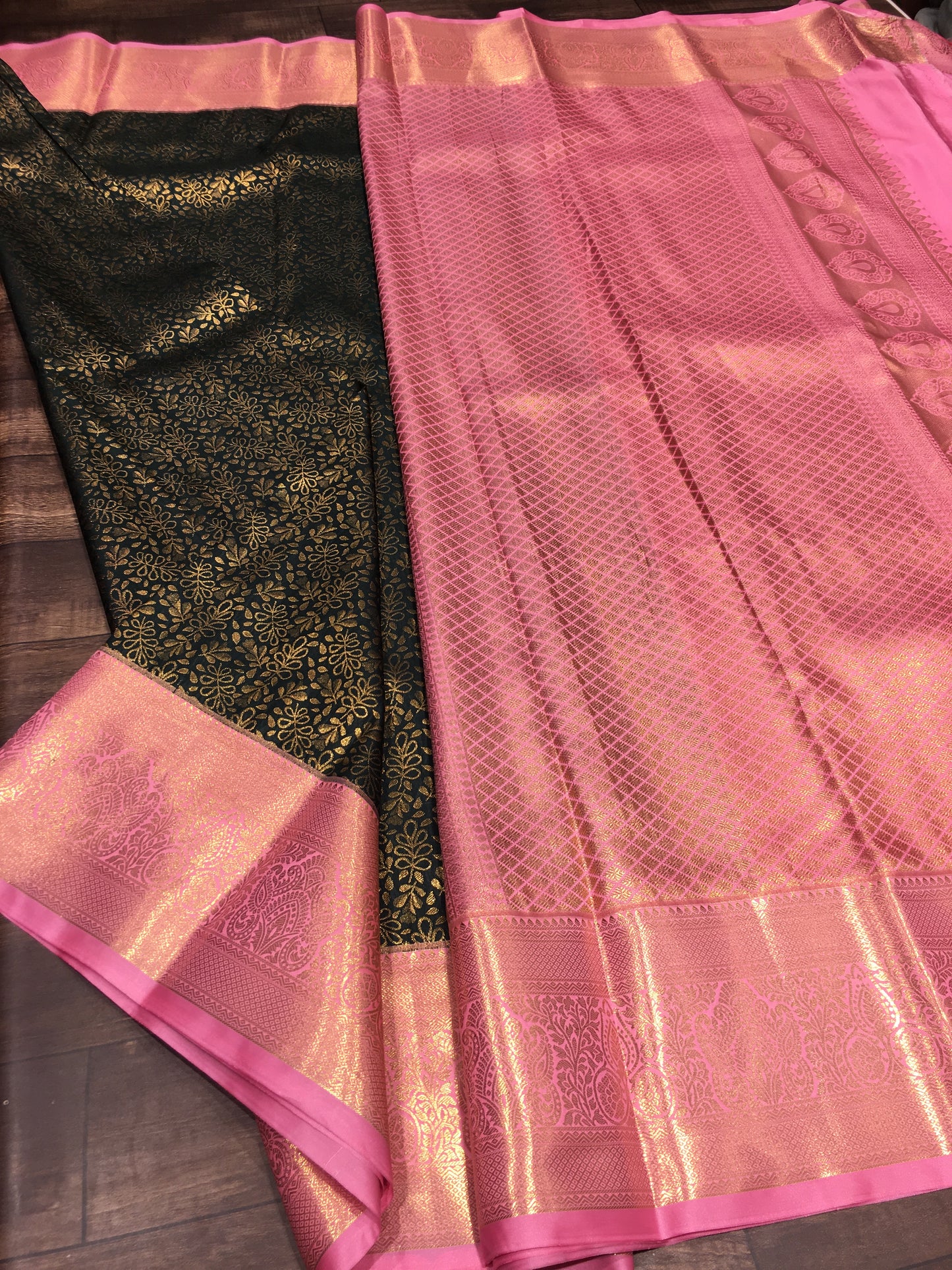 Semi Kanchipuram silk