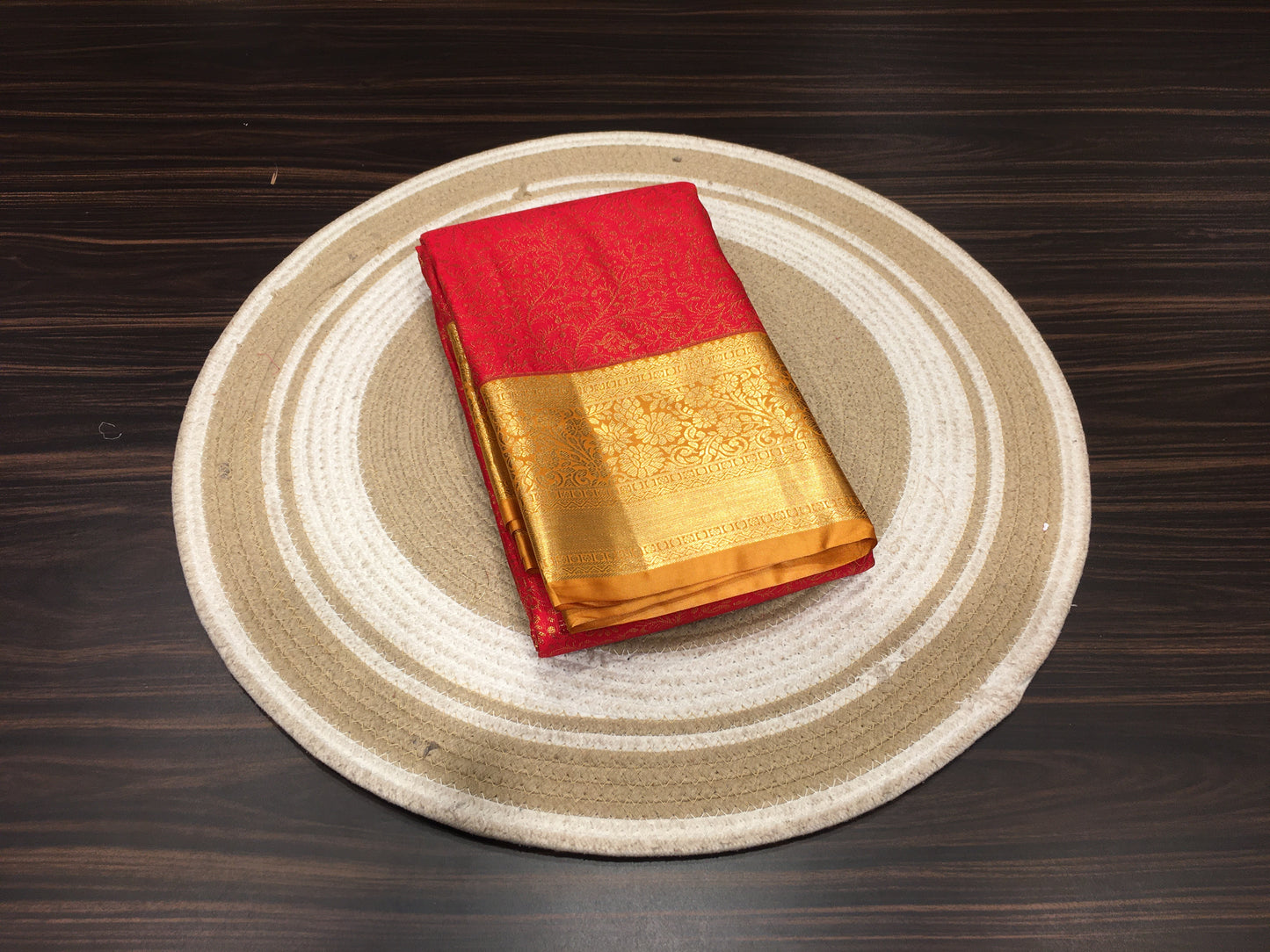 Semi Kanchipuram silk
