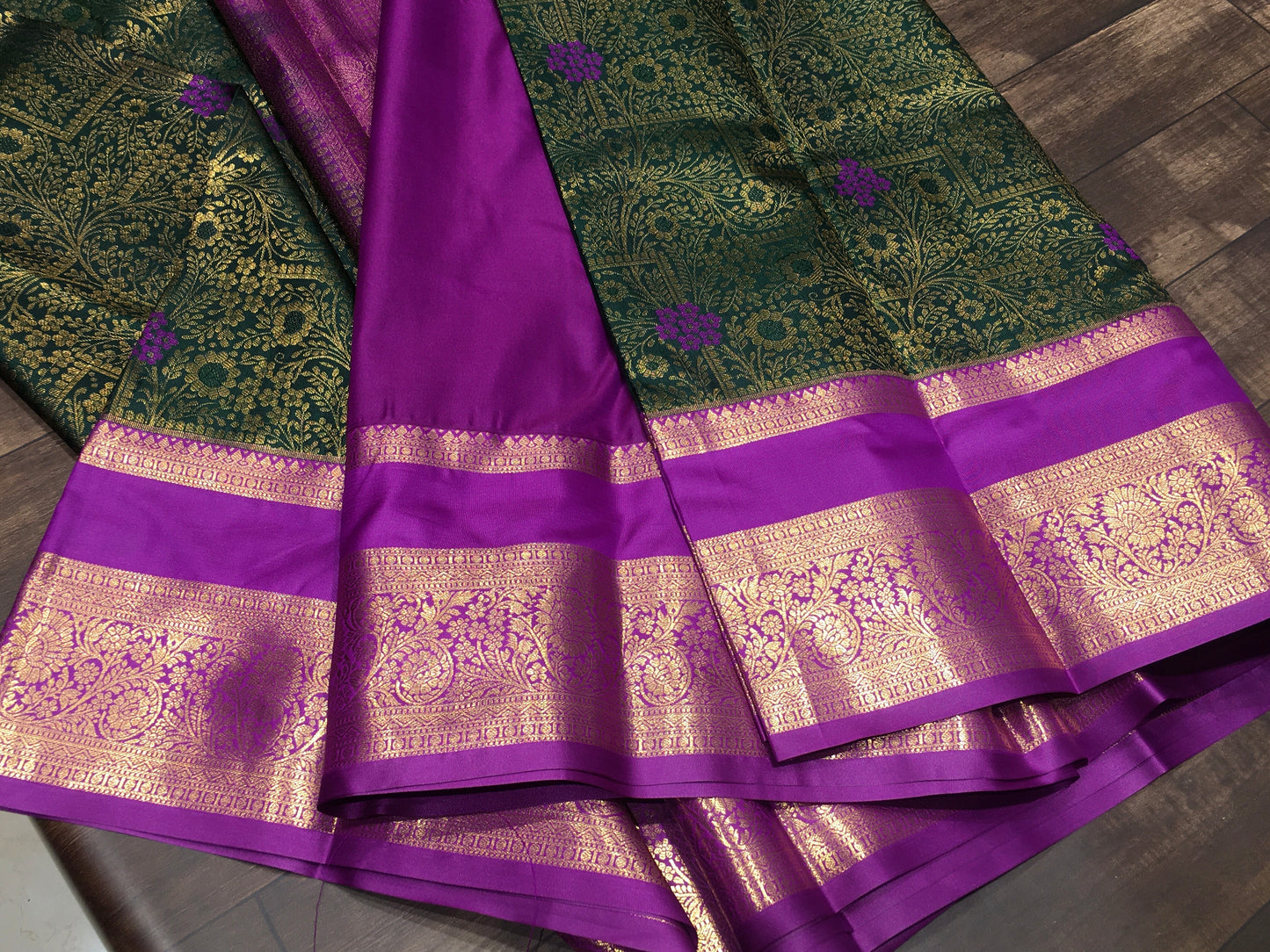 Semi Kanchipuram silk