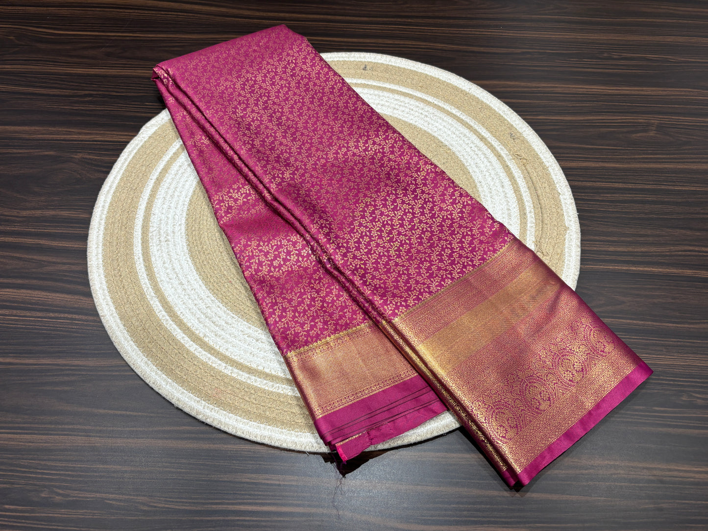 Semi Kanchipuram silk