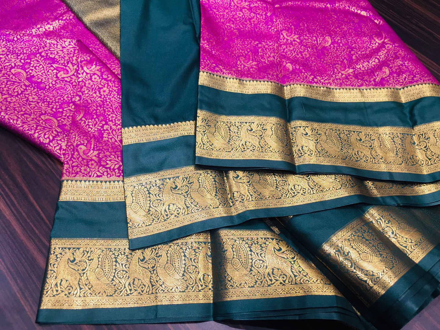 Semi Kanchipuram silk