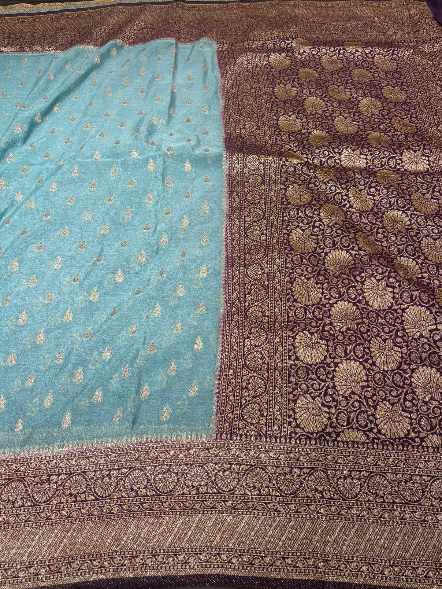 Chiffon georgette saree
