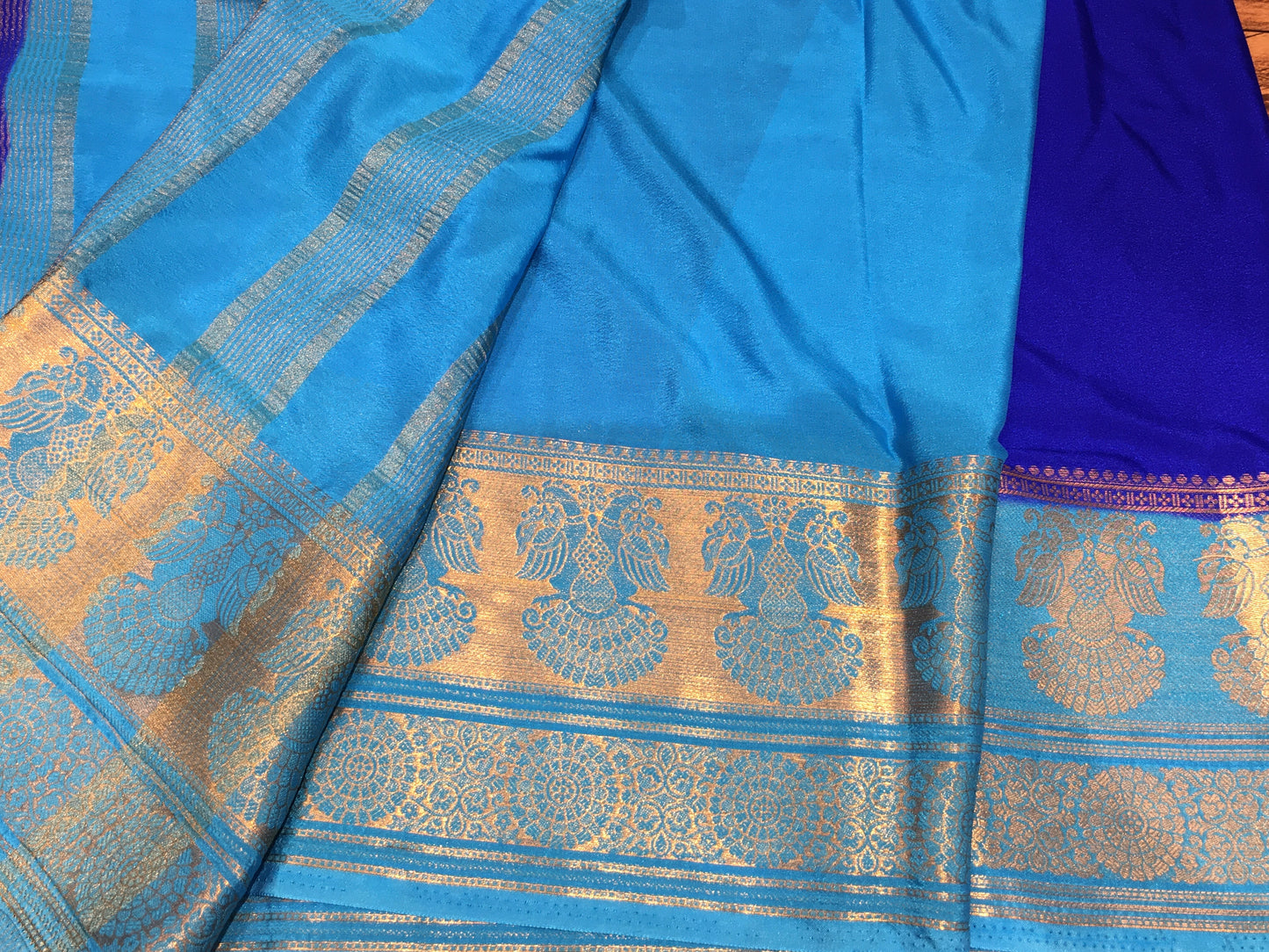Semi Mysore Crape Silk