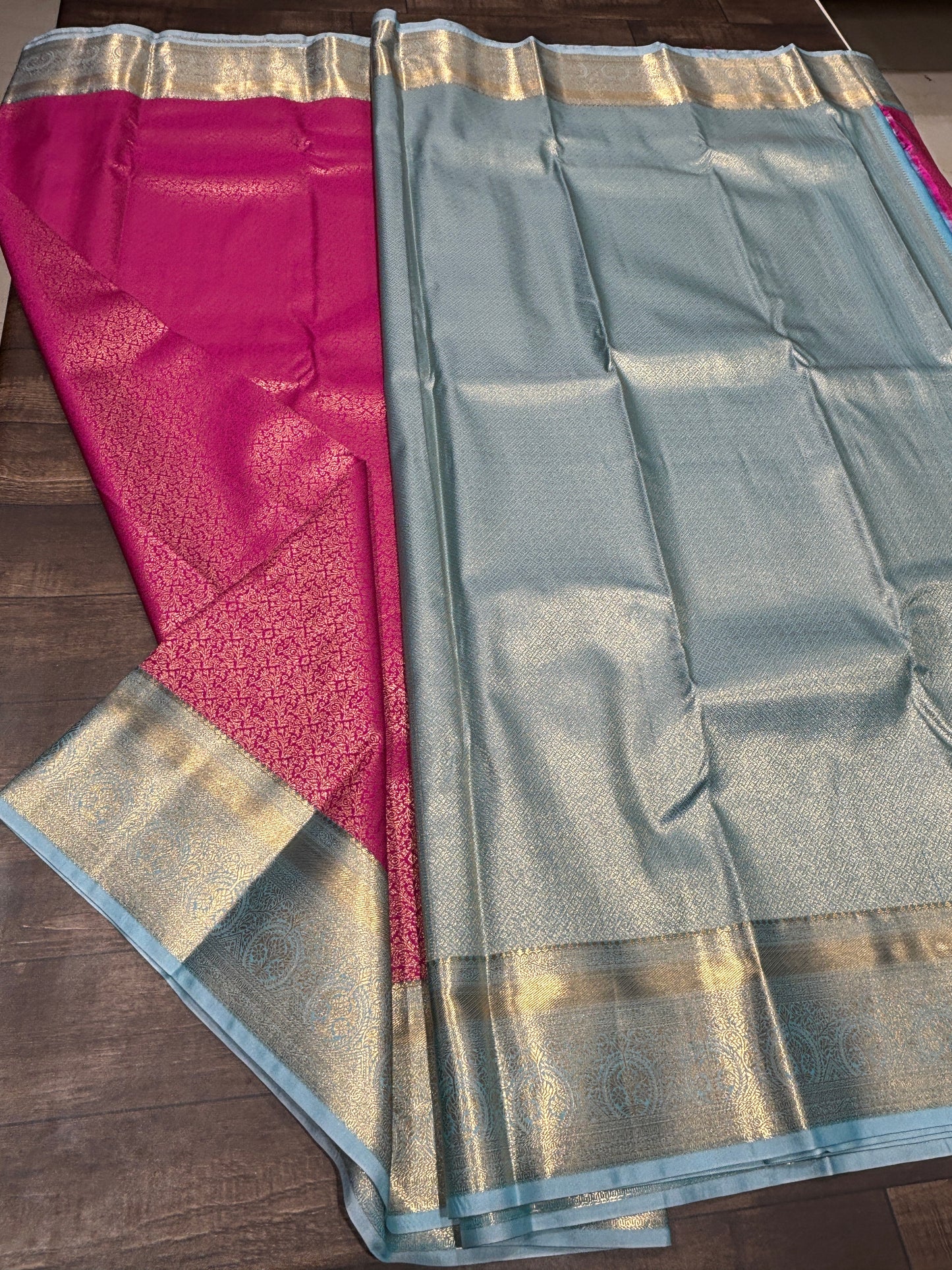 Semi Kanchipuram silk