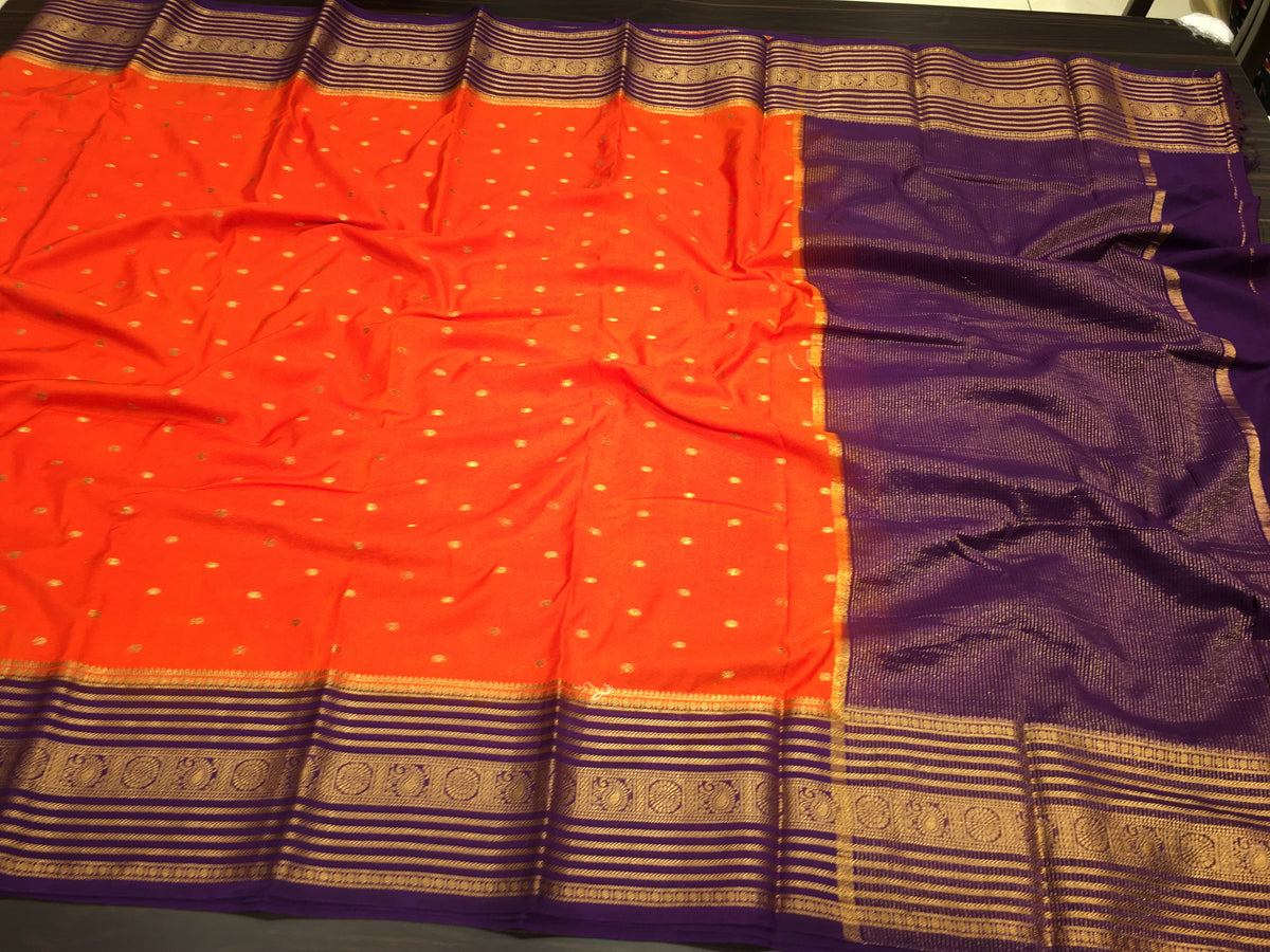 Semi Mysore Crape Silk