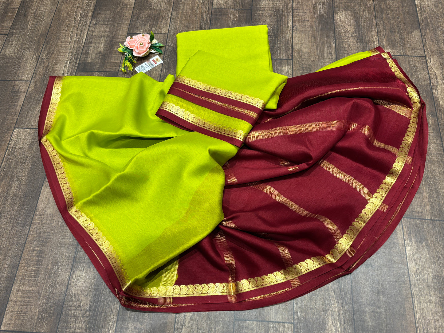 Pure Mysore silk
