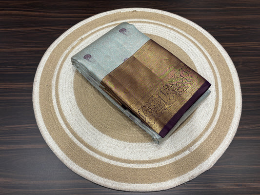 Semi Kanchipuram silk
