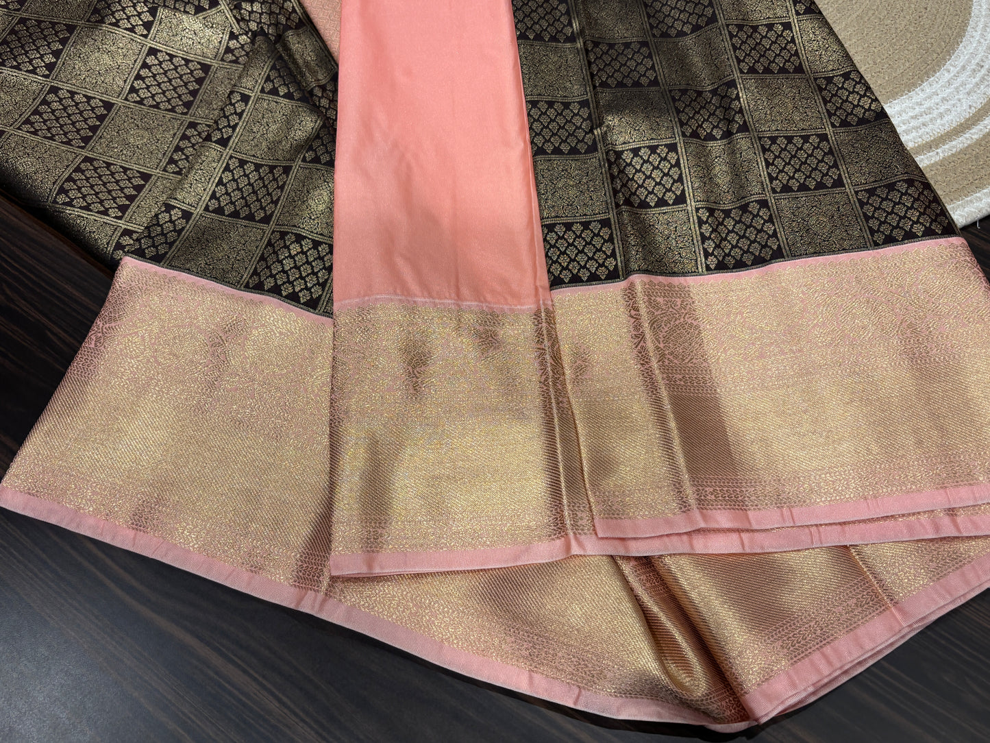 Semi Kanchipuram silk