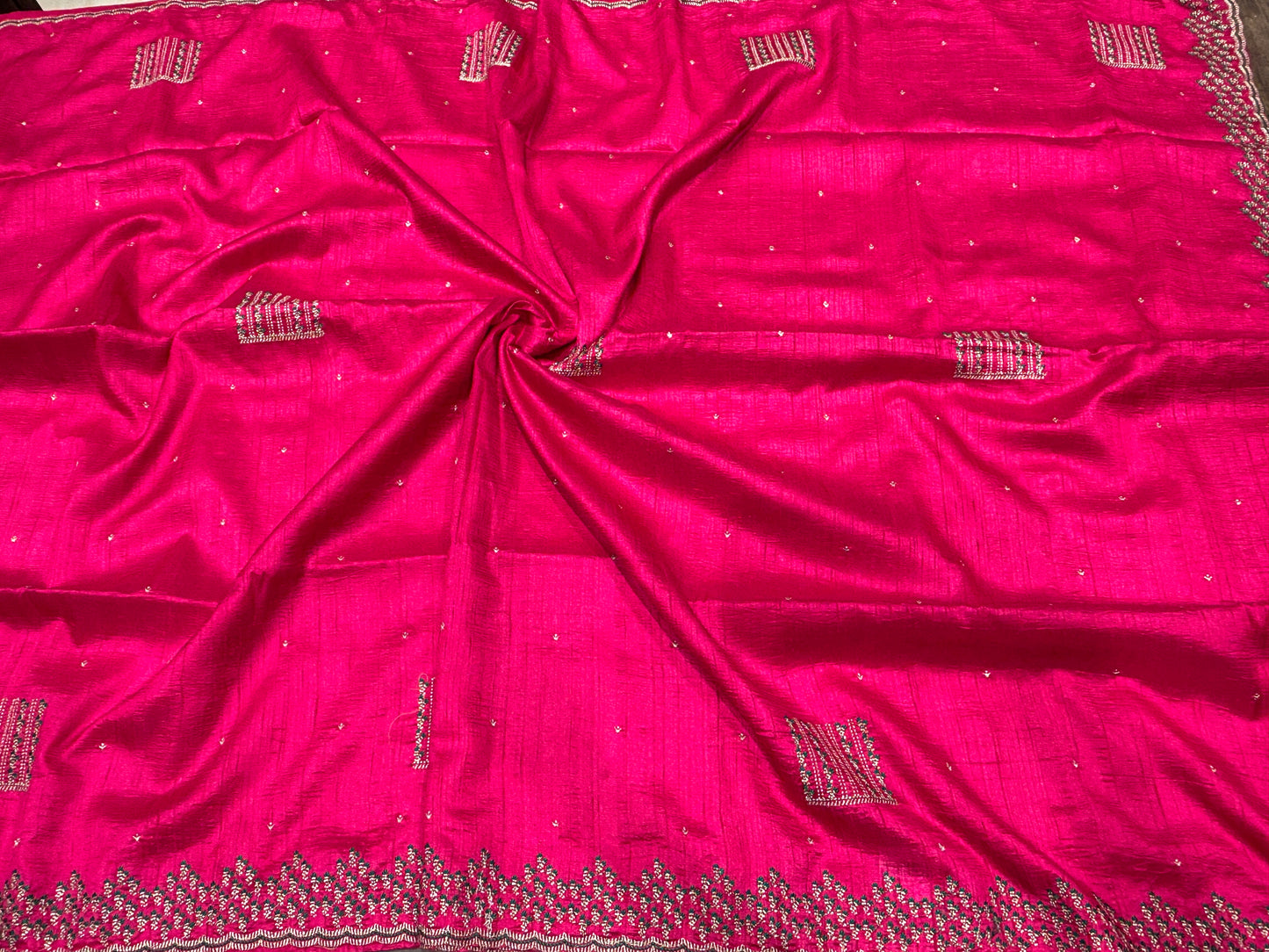Soft tussar saree