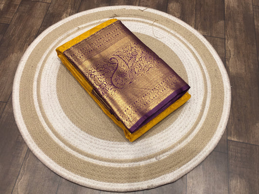 Semi Kanchipuram silk